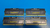 RAM 4x4GB 16GB 1600MHZ 9-9-9-24 Corsair Vengeance