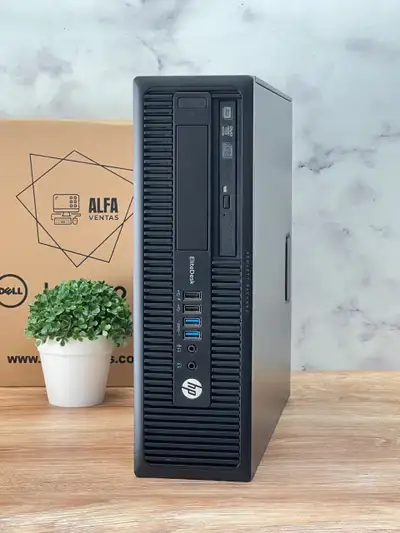 HP EliteDesk 705 G1 - AMD A8-7600B - 12GB RAM - Nvidi P600 Win11, View more