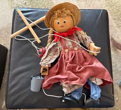 Marionette and wooden toys, View more
