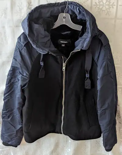 DIESEL Hooded Winter Coat Authentic, View more