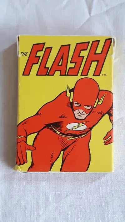 Russell's Super Hero Color-A-Deck Card Game The Flash (1977), View more