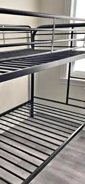 Metal Twin Double Bunk Bed in Beds & Mattresses in City of Toronto