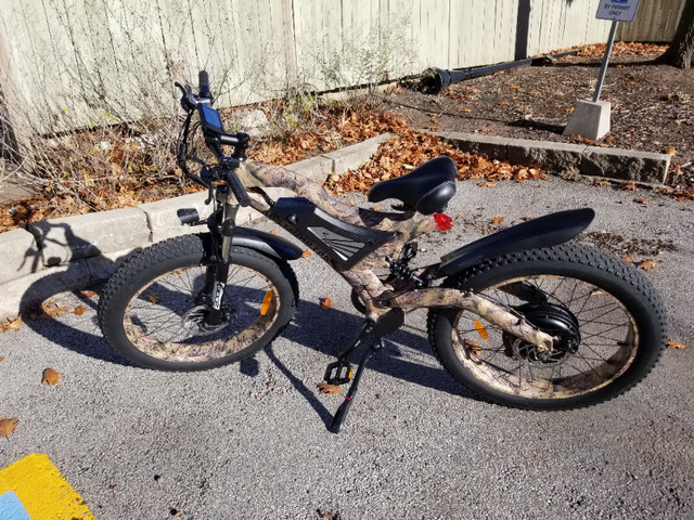 Fat Tire Full Suspension Ebike 1500 Watt Motor in eBike in Oakville / Halton Region - Image 4