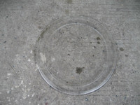 microwave oven glass turntable, diameter 24.5 cm $10, other size