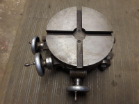 Palmgren Cross slide rotary table.