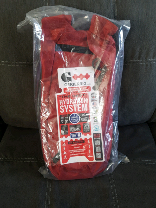 GEIGERRIG RIG Hydration Pack, Brand New, Never Opened or Used in Exercise Equipment in Gatineau - Image 3