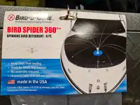 NEW - Bird B Gone Spinning Spider 360* Bird Deterrent, 6-Feet