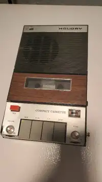 Holiday Cassette Tape Recorder 
