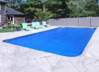 Large Pool Tarp 16 x 32 feet with vinyl lock
