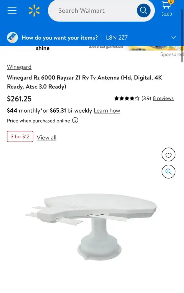Winegard RZ-6035 TV Antenna in Other in Hamilton - Image 11