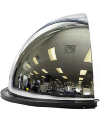  32" Half Dome Acrylic Mirror, Security Mirror 