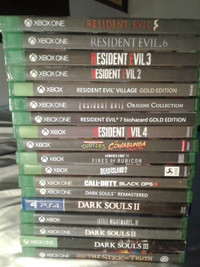 Xbox One / Series X Game Lot / Resident Evil 0-8