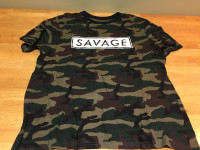 Savage Camo Green T-Shirt - Camo T-Shirts 32