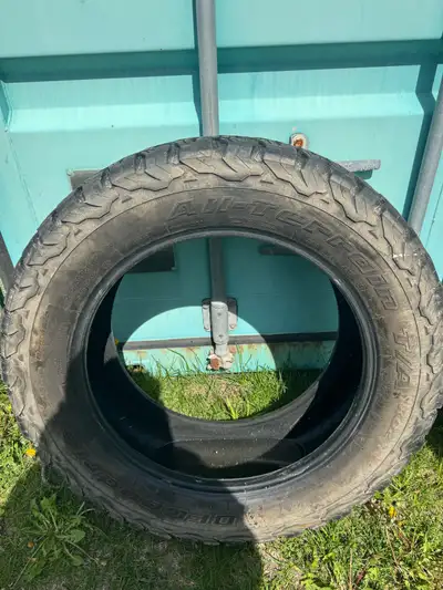 I am selling a pair of used BFGoodrich All-Terrain T/A tires, size LT 265/60 R20, perfect for your t...