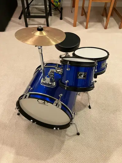 GP Junior Drum Set for sale. I bought this new for my son when he was 7, but he has since outgrown i...