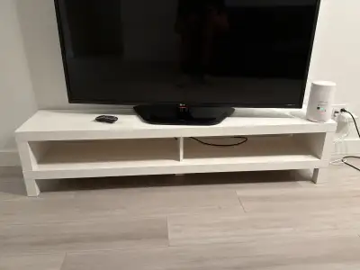 White TV Stand / Media Console - Modern design, View more