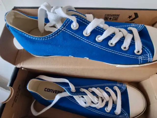 New blue converse shoes size 863005668142209122