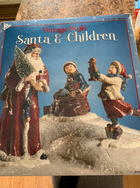 Santa and Children Display