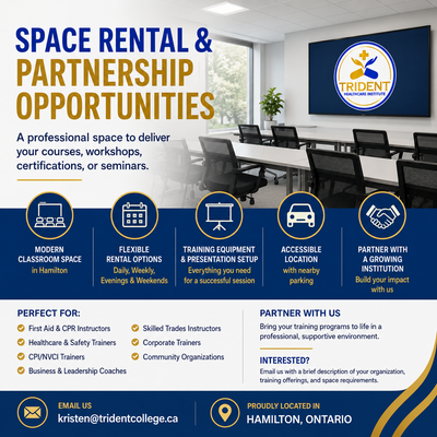 Space Rental at Trident College Hamilton, View more