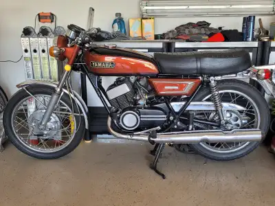 I have decided to sell my collection of 5 motorcyles. 1970 Yamaha YDS7 . Mileage: 8135 miles. 1980 H...