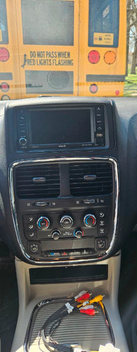 2016 Dodge Caravan Install Screen With Wireless Carplay 10 inch