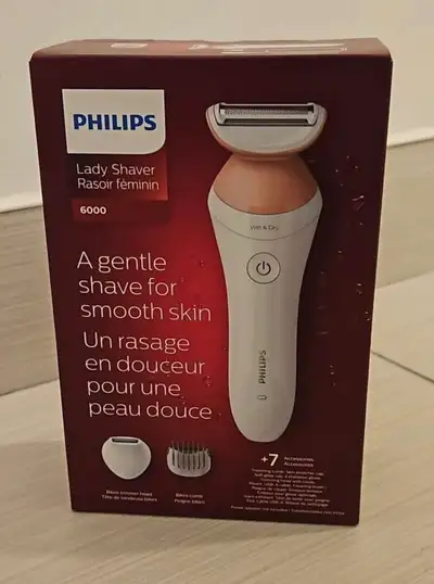 Philips Lady Shaver Series 6000 Woman’s Recha, View more