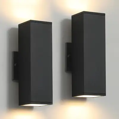 NEUF: 2 appliques murales d'extérieur à DEL, View more