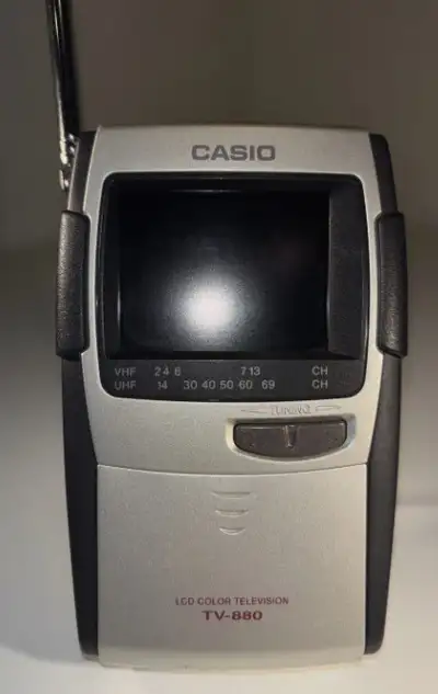 Casio TV-880B Portable LCD Color Television, View more