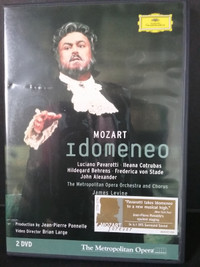 DVD- Mozart IDOMENEO ((Metropolitan Opera Orchestra) Pavarotti