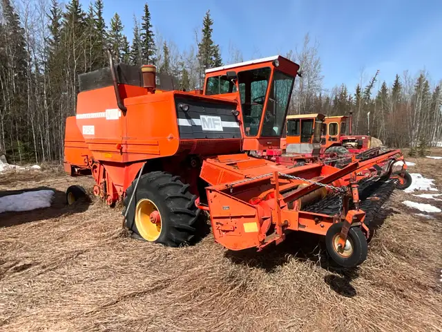 Massey Ferguson 750 Combine.