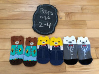 Cute boys socks most brand new  EUC fits ages 2-5