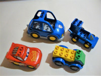 Fun Lot of 3 LEGO Duplo Cars & Truck