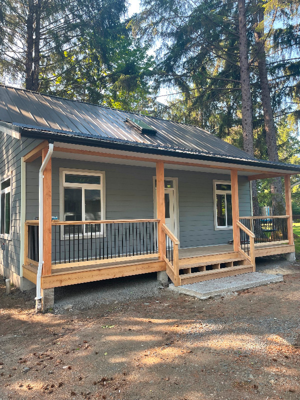 A brand new 900 square ft Cottage Short Term Rentals Comox