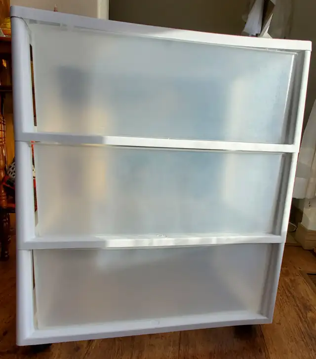 Sterilite Wide 3 Drawer Storage in Storage & Organization in Prince Albert - Image 5