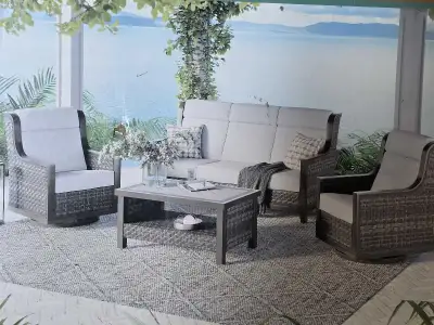 Sunbrella Outdoor Seating Set, View more