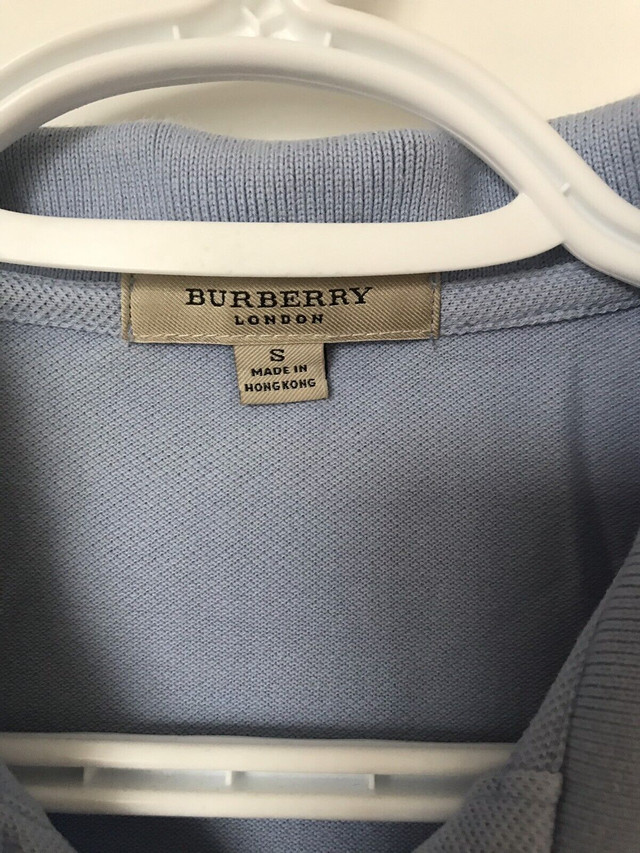 2 Burberry ladies polo shirt in blue & white colour in Women's - Tops & Outerwear in City of Toronto - Image 2