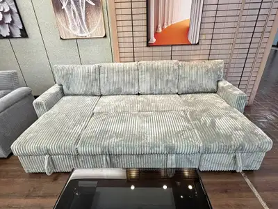 Never Used Sectional Sofa Bed, View more