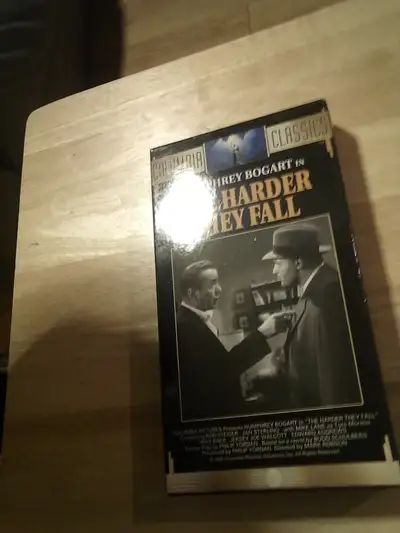 RARE VHS THE HARDER THEY FALL, View more
