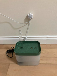 Pet water fountain with infrared sensor