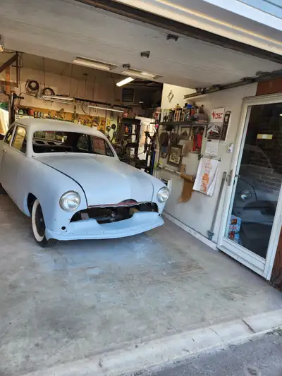 1950 Ford Coupe Nice truck pan, good floors and body mounts, nice frame with mustang 2 front suspens...
