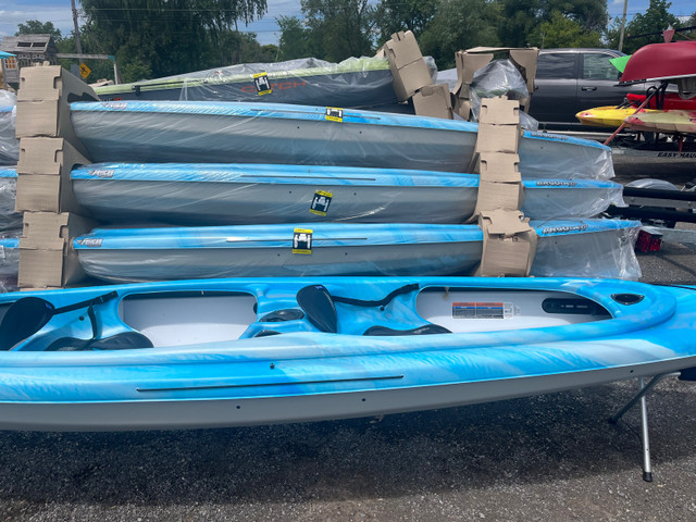 Pelican an Argo 136 Tandem Kayak on Sale in Port Perry! in Canoes, Kayaks & Paddles in Kawartha Lakes