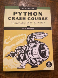 Python crash course by Eric matthes 