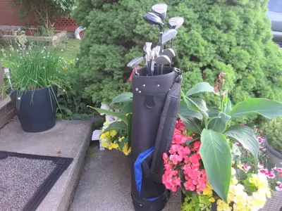 Men's Right Hand 12-pc Golf Clubs Set (Toski Target) & Golf Bag, View more