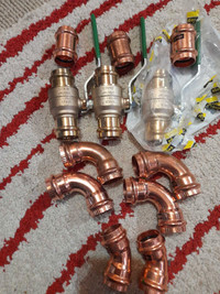 VIEGA PROPRESS 1 INCH VALVES AND FITTINGS