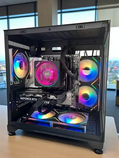 *RGB *New GAMING PC AMD Ryzen 5 7600 X,32G, 1TB SSD RTX 5060, View more