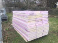 Attn.Contractors!Pallet of rigid insulation 3”x16”x8Ft