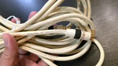 MonsterBass 100 Subwoofer Cable - 12 feet, View more