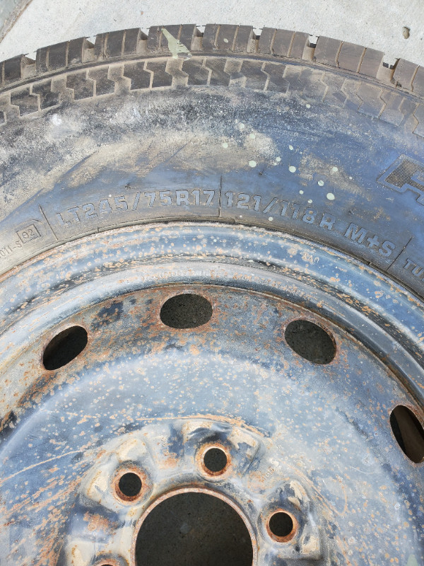 BFgoodrich - 245 75R17 with rims in Tires & Rims in Edmonton - Image 3