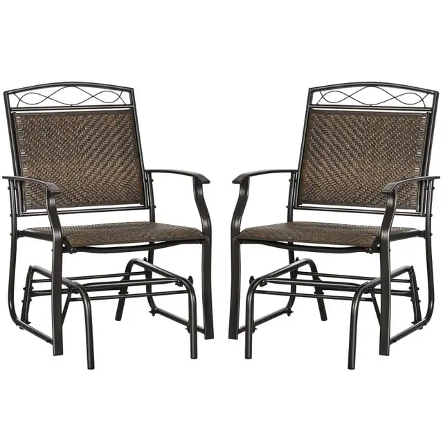 $49-$98, Outdoor Glider Chair, Porch Glider, Patio Rocker in Patio & Garden Furniture in Markham / York Region - Image 10