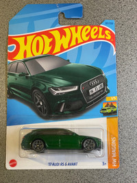 Hot wheels Audi RS RS6 green
